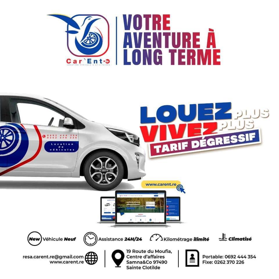 Location longue durée La Réunion : la solution flexible pour vos déplacements.