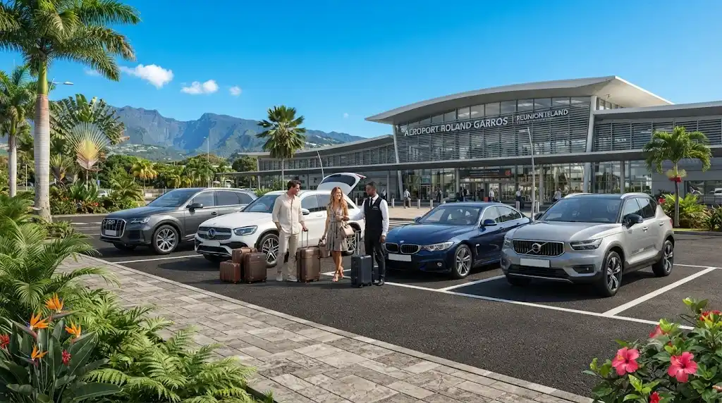 Remise d'une voiture de Location Voiture Aéroport La Réunion Roland Garros