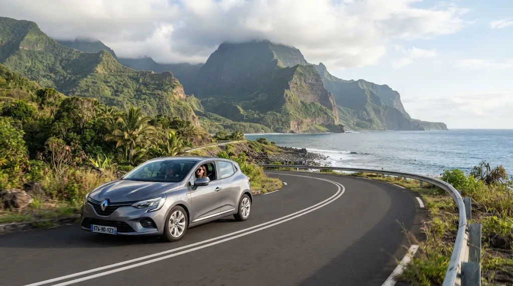 Location de voiture pas chère à La Réunion avec véhicule économique