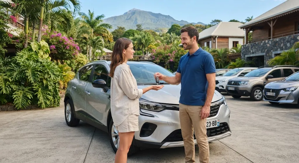 Location de voiture sans caution à La Réunion
