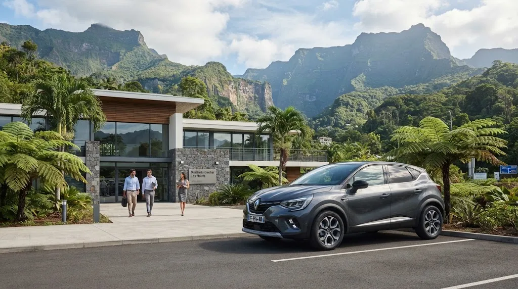Location longue durée de voiture à La Réunion pour particuliers et professionnels