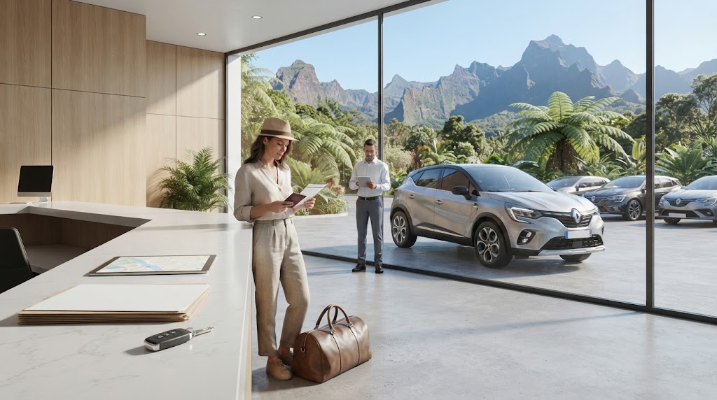 Ce que comprend une location de voiture à La Réunion