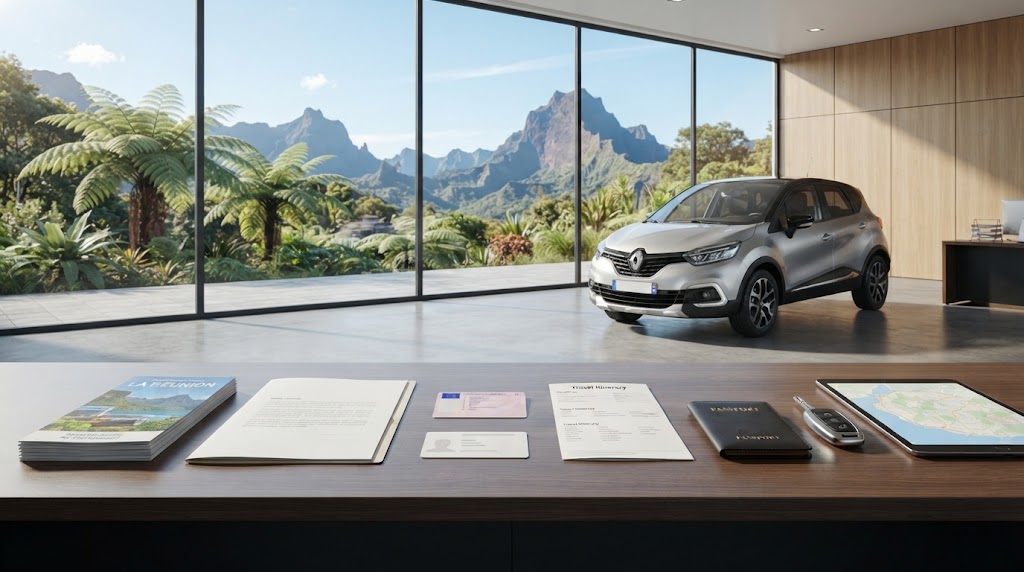 Documents nécessaires pour louer une voiture à La Réunion