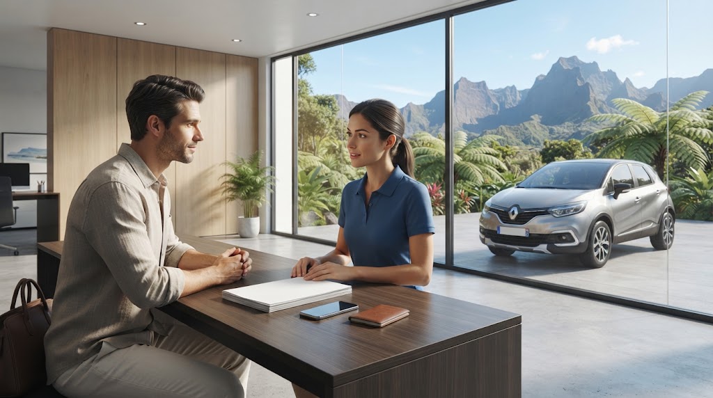 Location de voiture à La Réunion sans carte bancaire