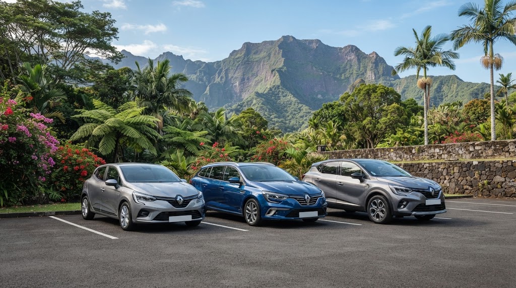 Types de voitures de location disponibles à La Réunion